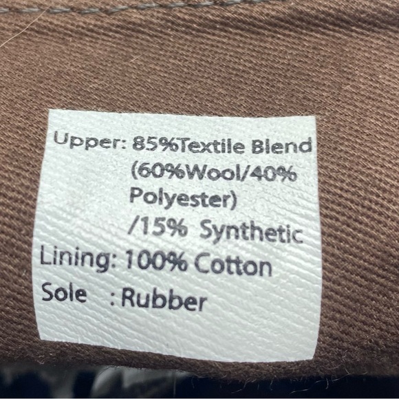 Toms Men's Dark Brown Tweed Chukka Boots SZ 11 CASUAL FALL CLASSIC - Picture 9 of 10